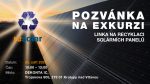 Exkurze linky na recyklaci solárních panelů