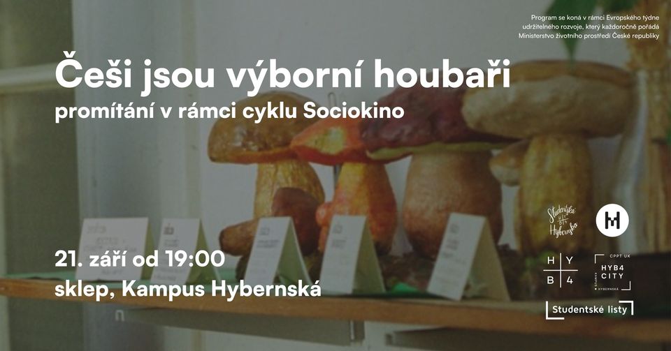 Sociokino: Češi jsou výborní houbaři