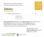 Debata: Potřebujeme vědecký konsenzus?