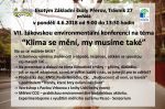 7. žákovská environmentální konference s tématem: Klima se mění, my musíme také