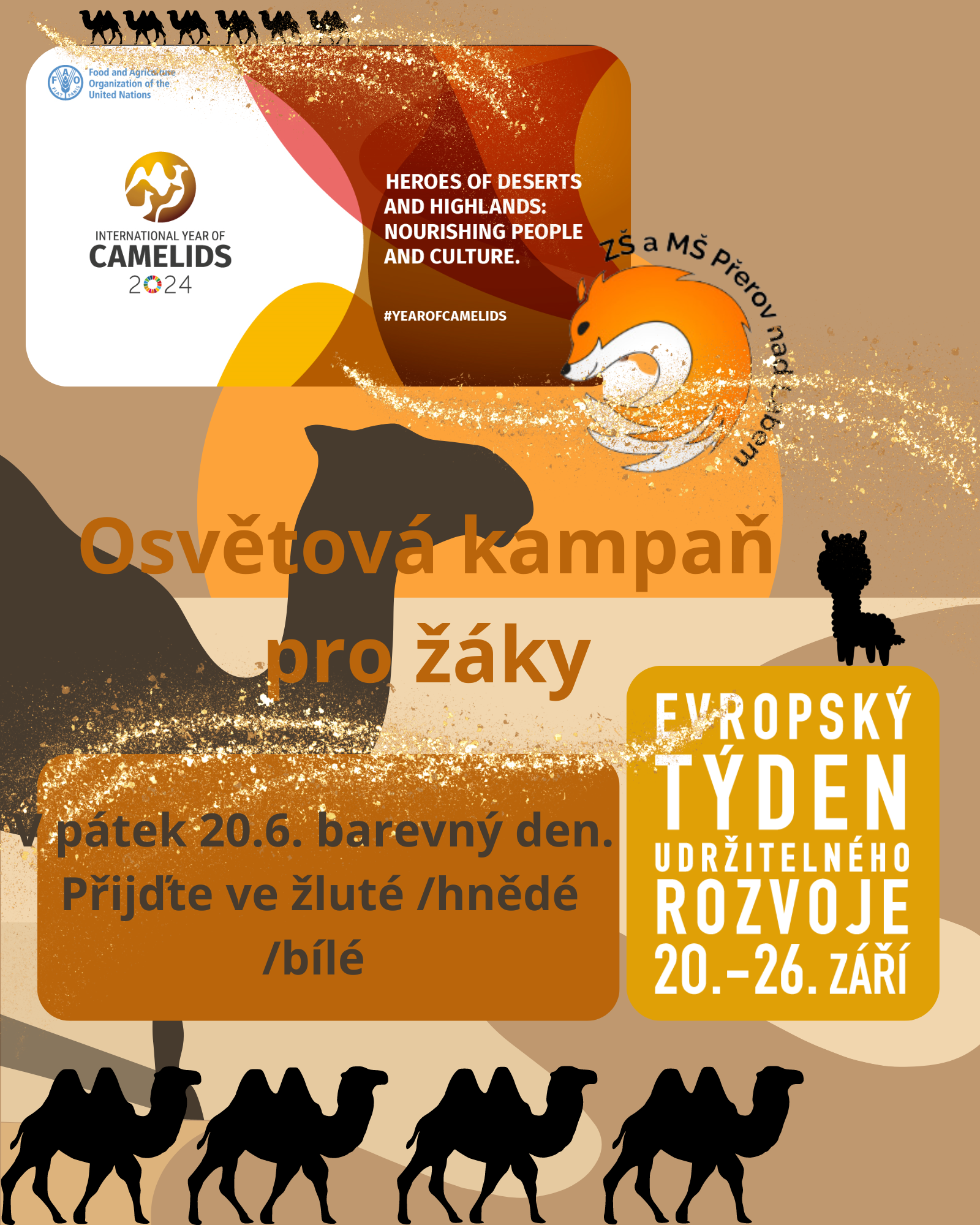 Osvětová kampaň pro žáky a veřejnost
