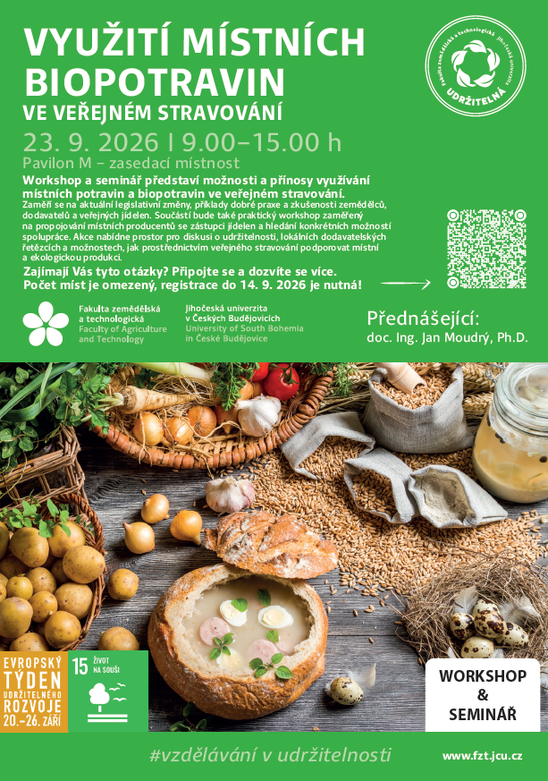 Využití místních a biopotravin ve veřejném stravování