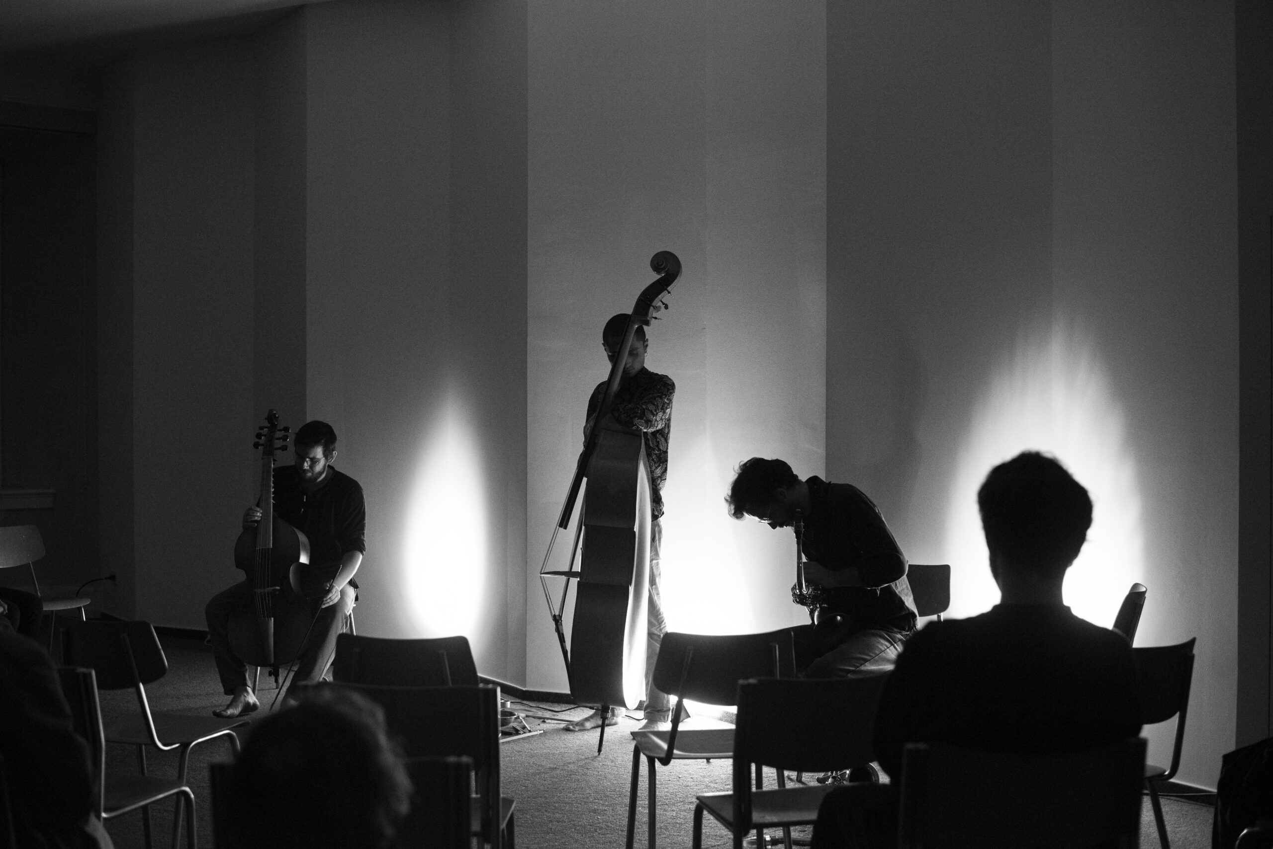 Workshop soundpaintingu s Emilií Forck z TDU Wien