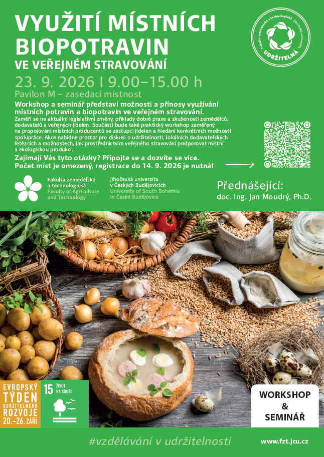 Využití místních a biopotravin ve veřejném stravování