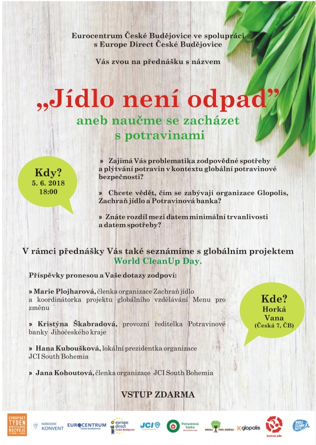 Jídlo není odpad aneb naučme se zacházet s potravinami
